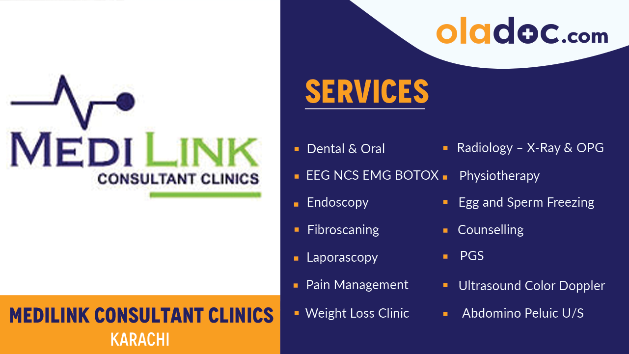 Services Offered by Medilink Consultant Clinic Karachi